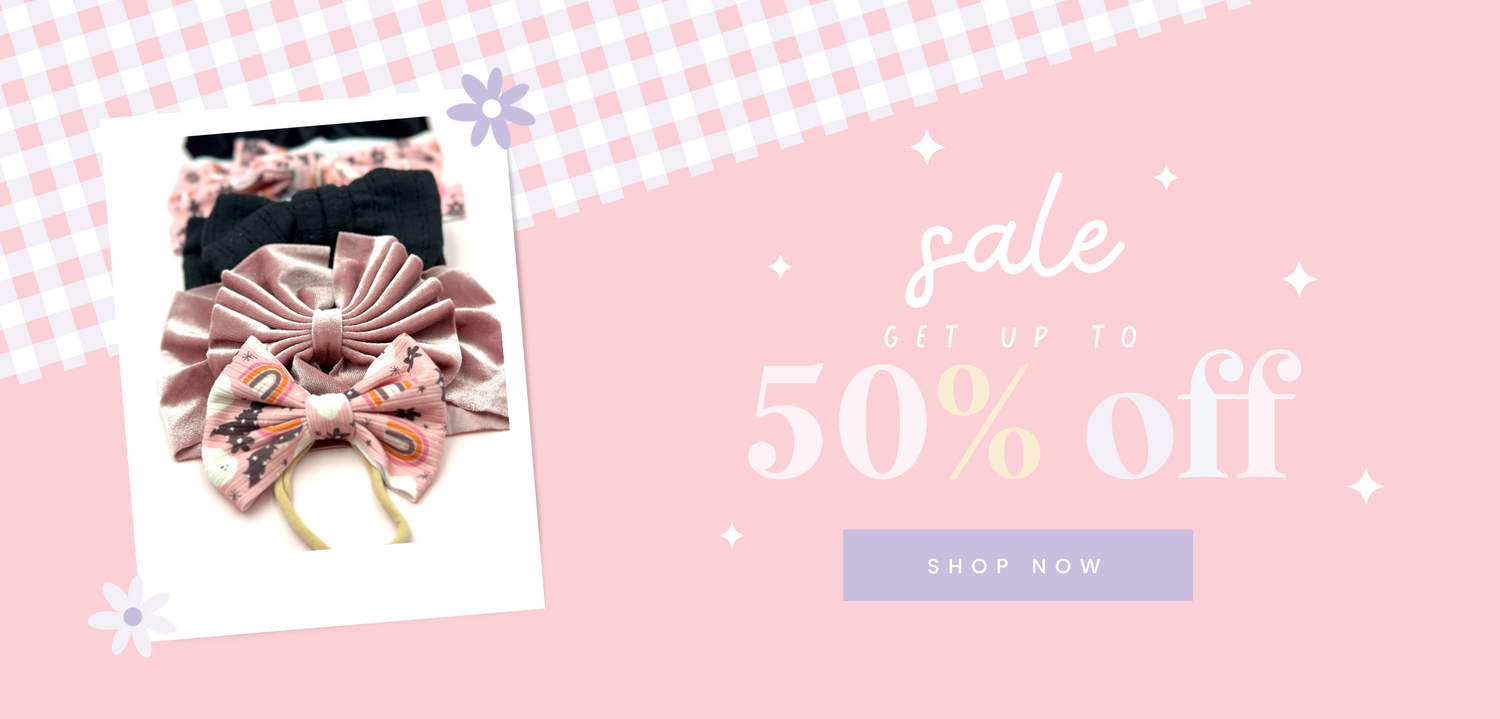 The Hairbow Company for Baby Headbands and Head Wraps for Newborn to 18 months.