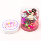 Barbie Play Dough Kit | Sensory Bin Activity | Gluten Free | Non-Toxic | Blonde or Brunette | 6oz Jar