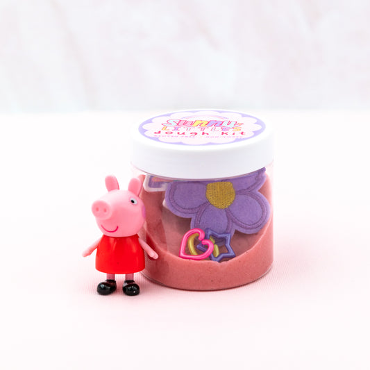 Peppa Pig Play Dough Kit | Sensory Bin Activity | Gluten Free | Non-Toxic | 6oz Jar