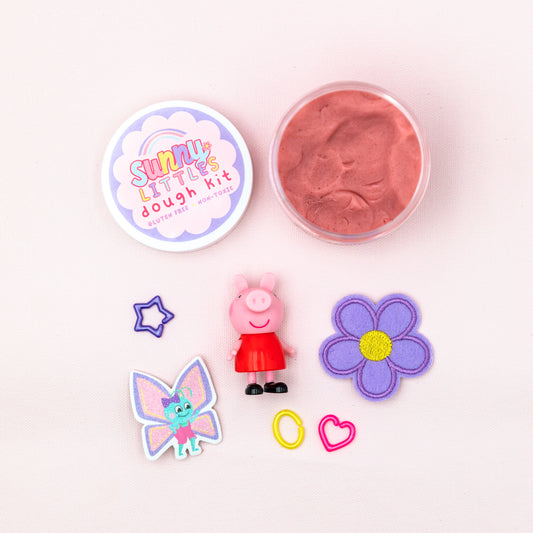 Peppa Pig Play Dough Kit | Sensory Bin Activity | Gluten Free | Non-Toxic | 6oz Jar