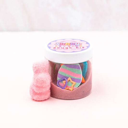 Easter Play Dough Kit | Sensory Bin Activity | Gluten Free | Non-Toxic | Purple or Yellow | 6oz Jar | FINAL SALE