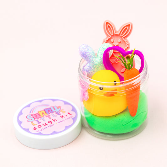 Easter Play Dough Kit | Large Pieces | Sensory Bin Activity | Gluten Free Available | Non-Toxic | 6oz Jar | FINAL SALE
