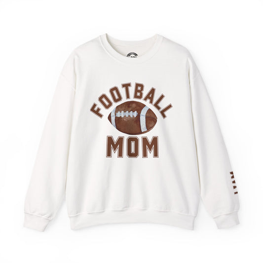 Football Mom Women's Personalized Heavy Blend™ Crewneck Sweatshirt