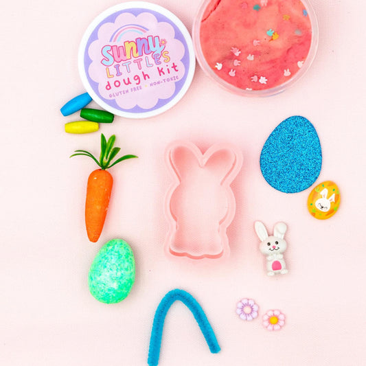 Easter Play Dough Kit | Sensory Bin Activity | Gluten Free | Non-Toxic | Confetti | 6oz Jar | FINAL SALE