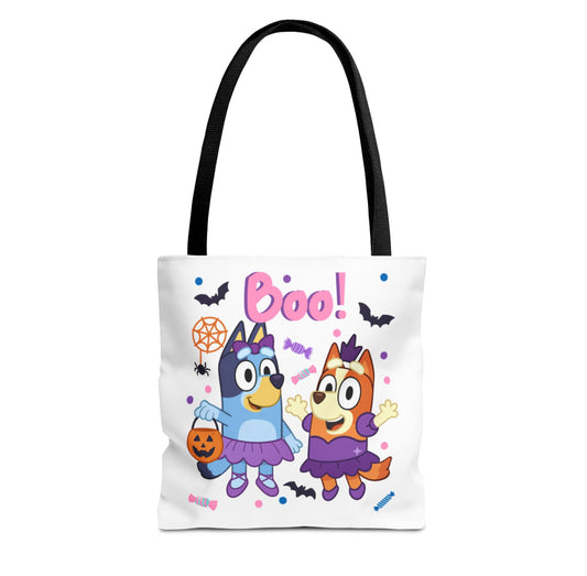 Personalized Halloween Trick or Treat Bag | Bluey & Bingo