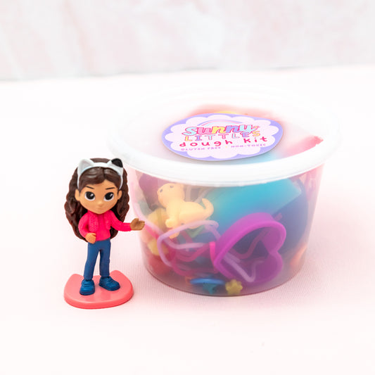 Gabby's Dollhouse Play Dough Kit | Sensory Bin Activity | Gluten Free Available | Non-Toxic | 16oz Jar