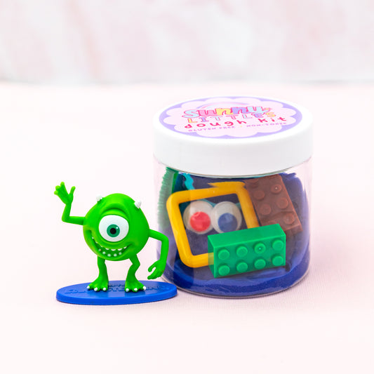 Mike Play Dough Kit | Sensory Bin Activity | Gluten Free Available | Non-Toxic | 6oz Jar