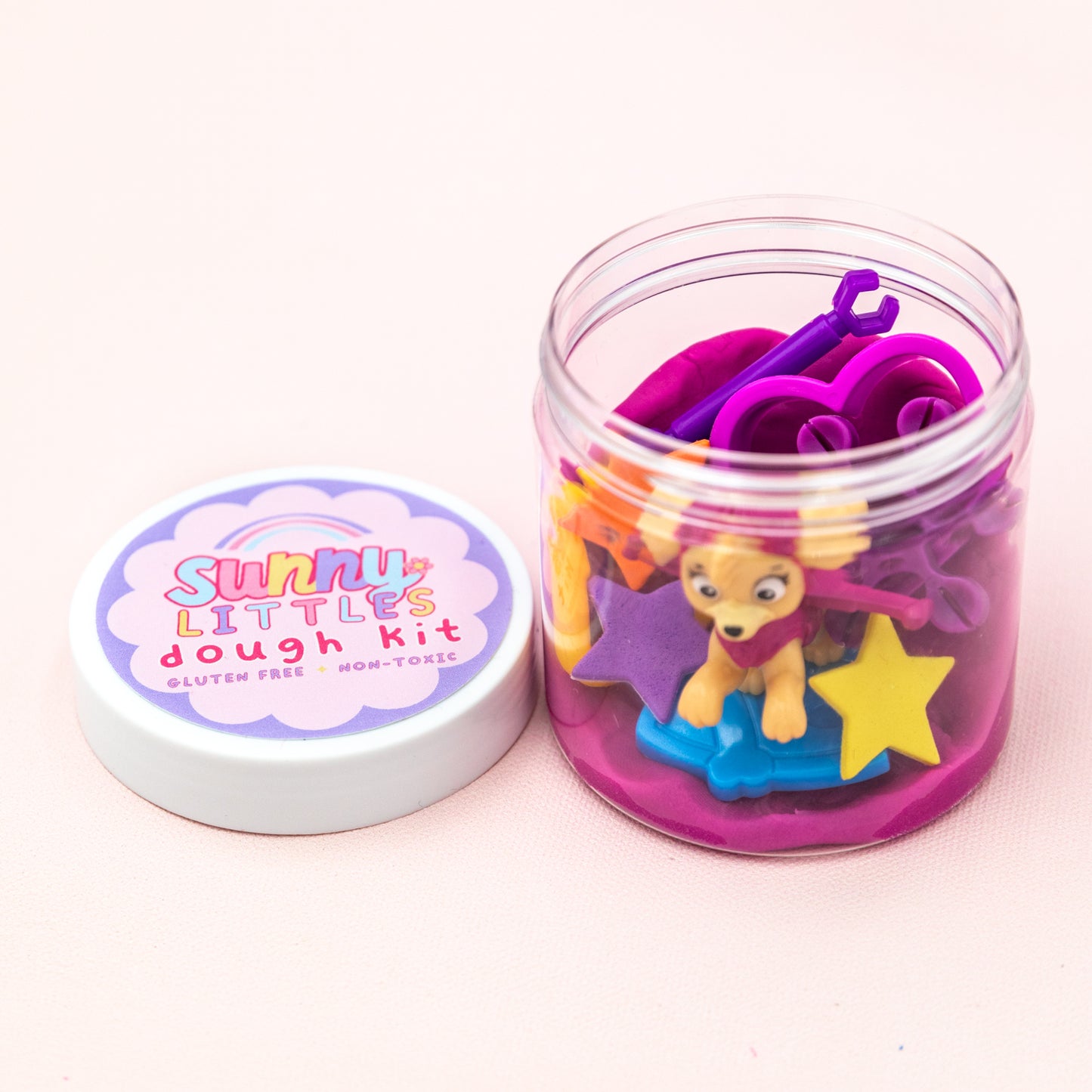 Skye Play Dough Kit | Sensory Bin Activity | Gluten Free Available | Non-Toxic | 6oz Jar