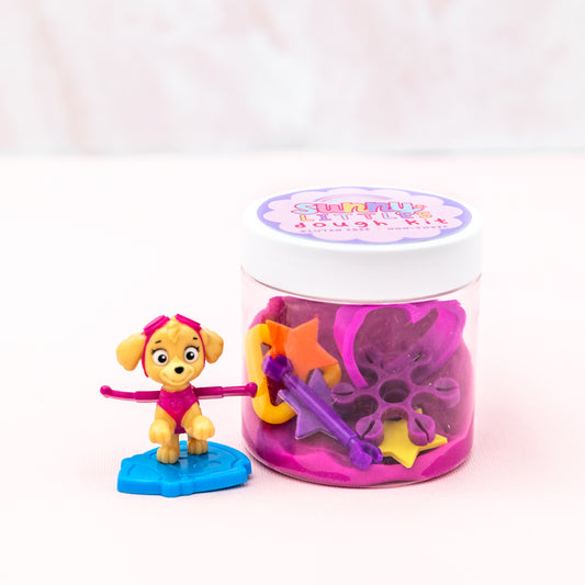 Skye Play Dough Kit | Sensory Bin Activity | Gluten Free Available | Non-Toxic | 6oz Jar