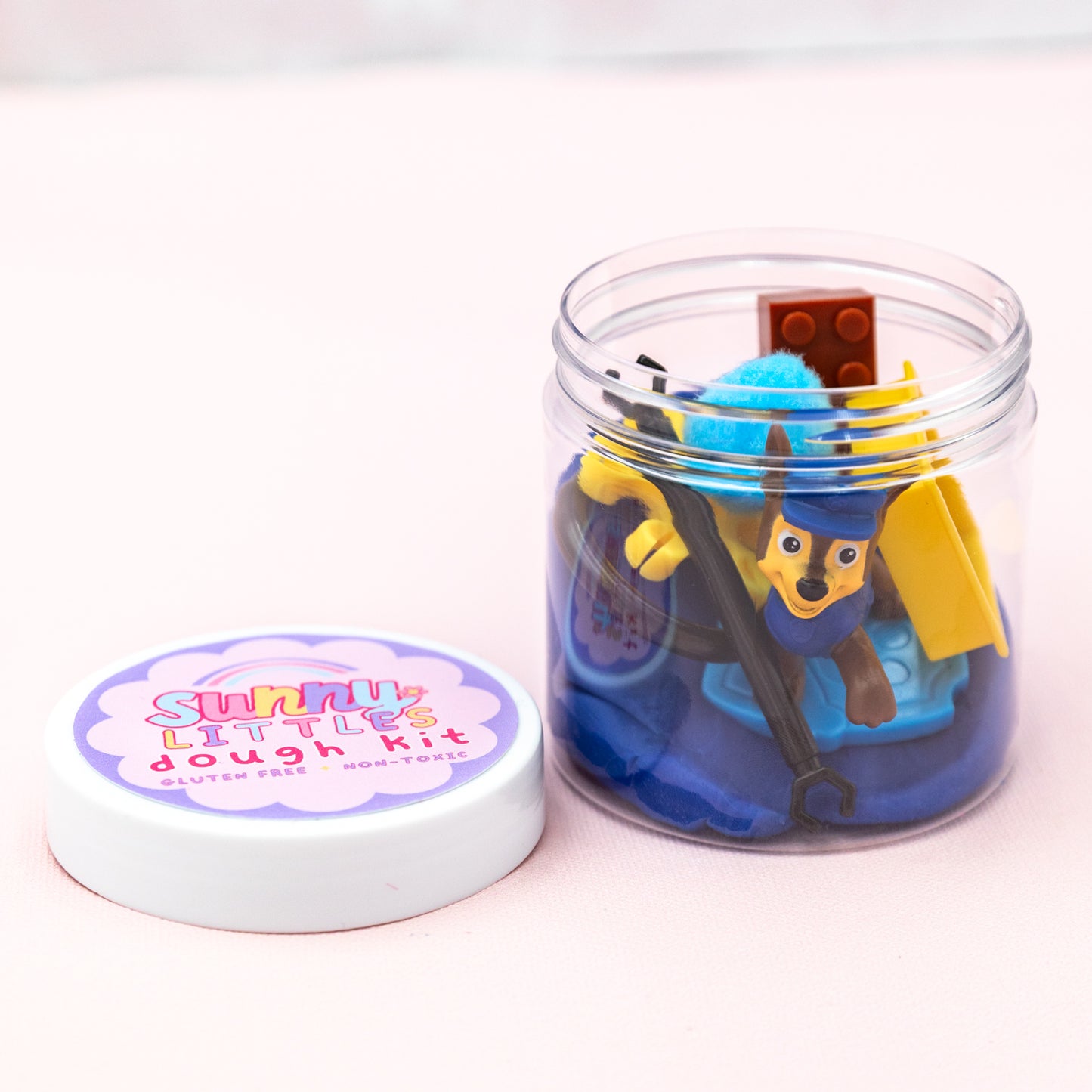 Chase Play Dough Kit | Sensory Bin Activity | Gluten Free Available | Non-Toxic | 6oz Jar