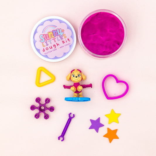 Skye Play Dough Kit | Sensory Bin Activity | Gluten Free Available | Non-Toxic | 6oz Jar