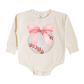 Baby & Toddler Romper | Baseball | Long Sleeves | Sizes 0-3m up to 12-18m | Baseball & Bow