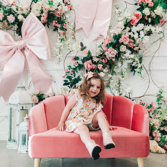 Easter Two-Piece Set | 2T to 4T | Bunny Tails | FINAL SALE